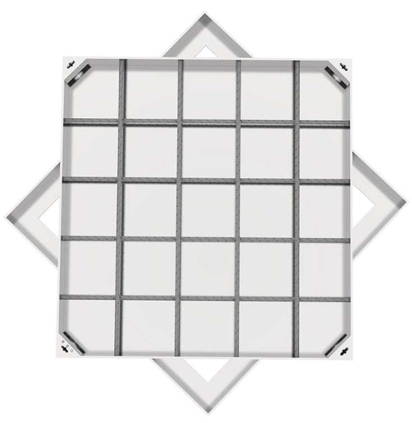 威宁不锈钢方井展示